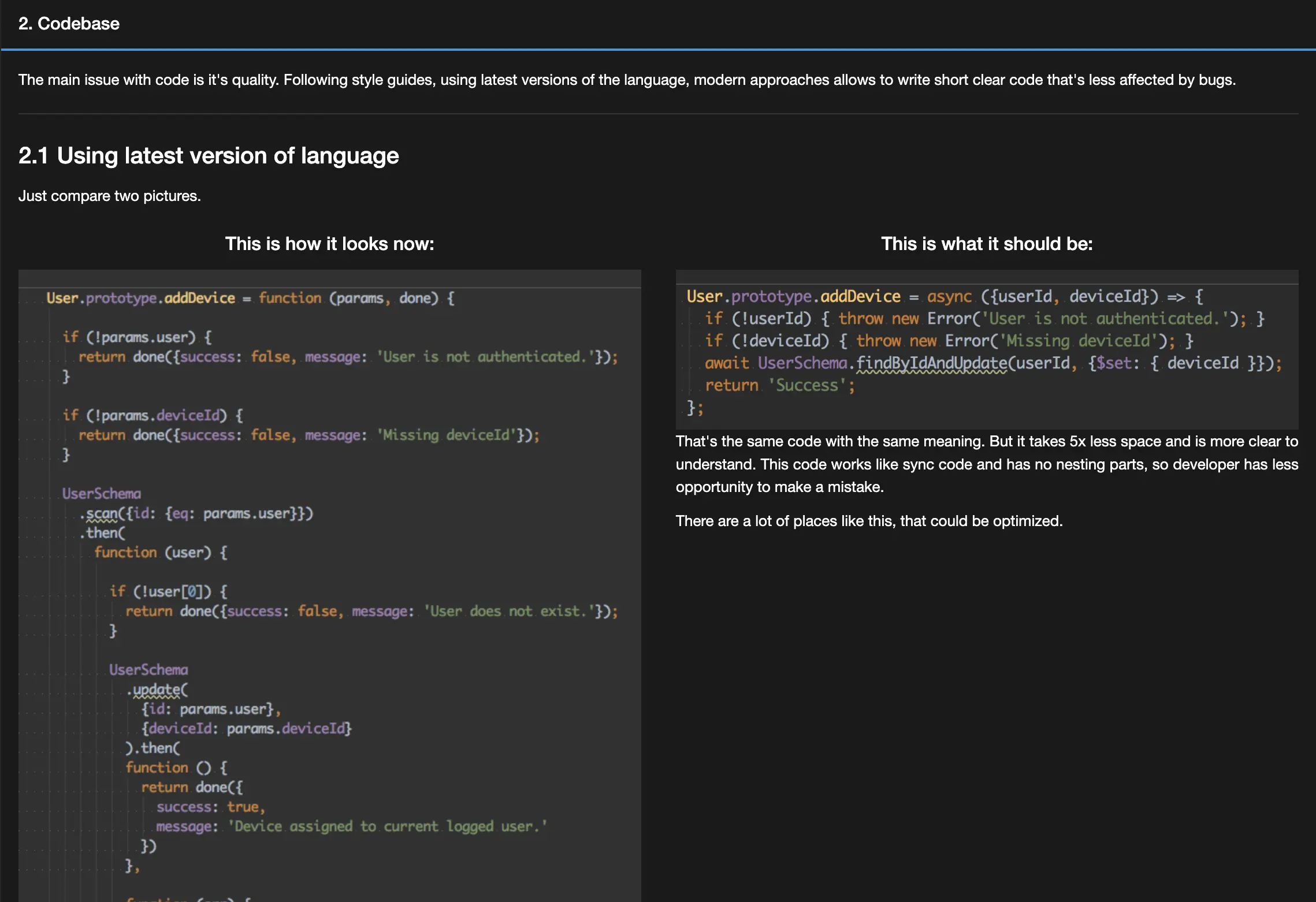 Code Review & Architecture Audit screenshot 2