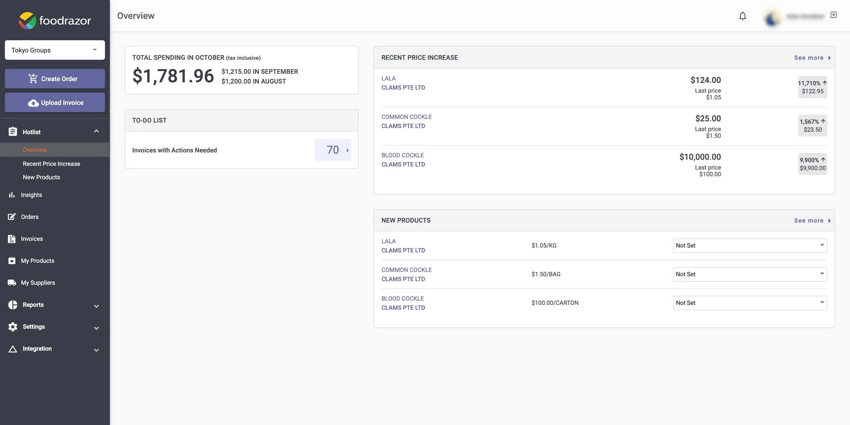 FoodRazor screenshot 1