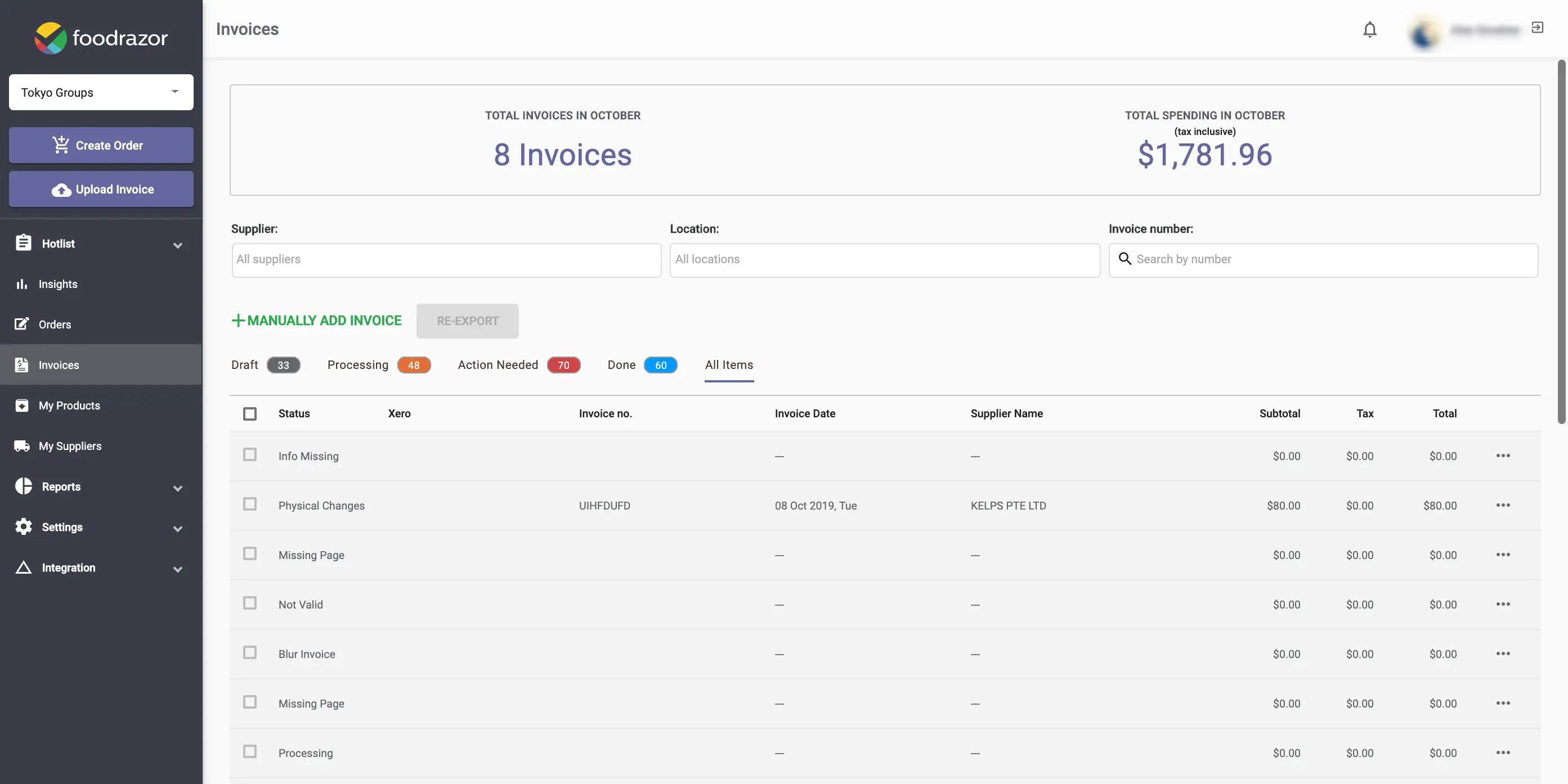 FoodRazor screenshot 4