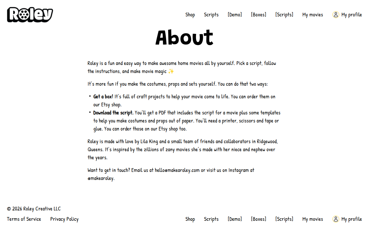 Roley — Make a Movie! screenshot 8