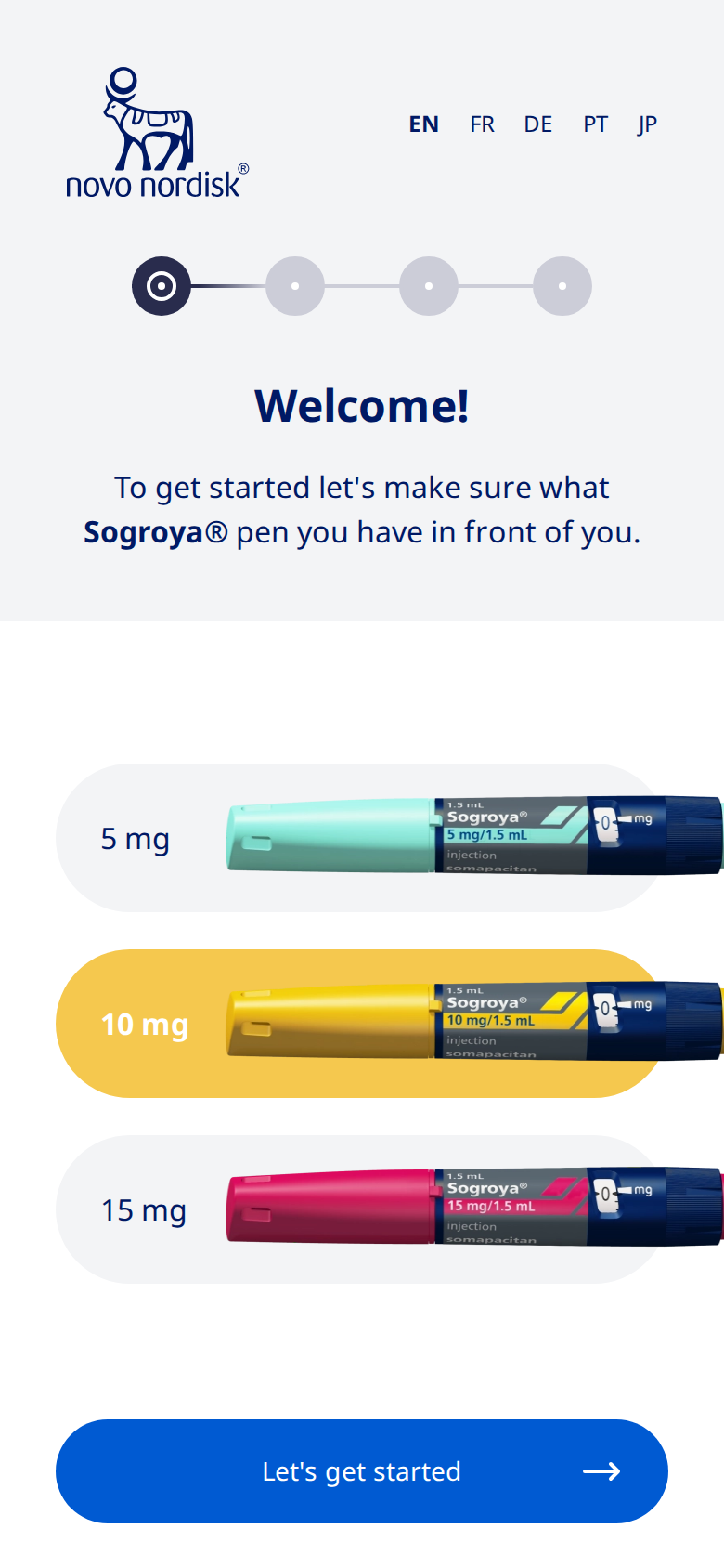 Sogroya Dose Reminder screenshot 1