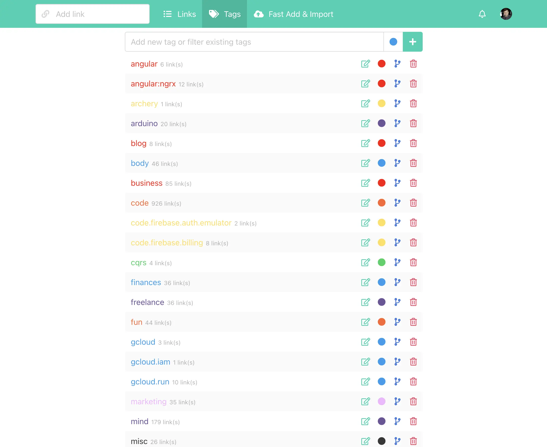 Toread.Today screenshot 2